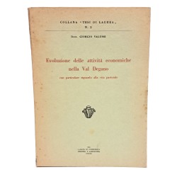 Evoluzione delle attività economiche nella Val Degano con particolare riguardo alla vita pastorale