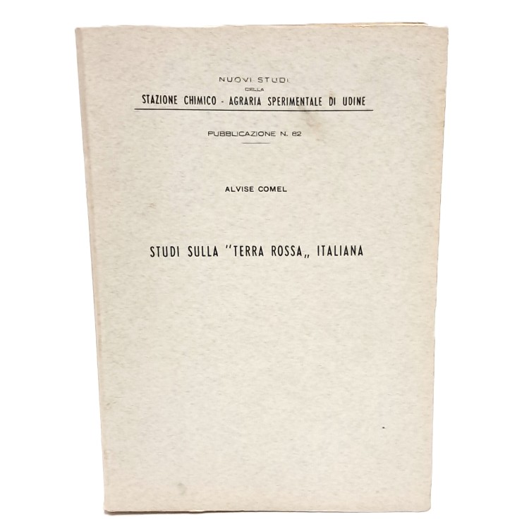 Studi sulla terra rossa italiana