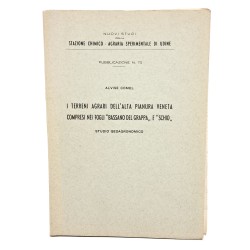 I terreni agrari dell'alta pianura veneta compresi nei fogli "Bassano del Grappa" e "Schio