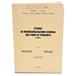 Studio di microzonizzazione sismica dell'area di Tarcento (Friuli)