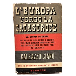 L'Europa verso la catastrofe