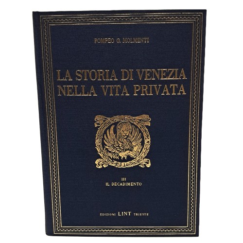 La storia di Venezia nella vita privata I-III
