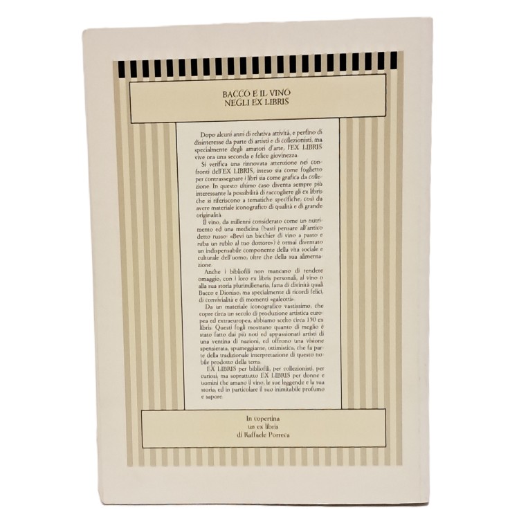 Bacco e il vino negli ex libris