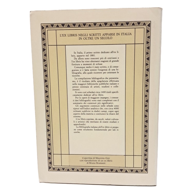Bibliografia italiana degli ex libris