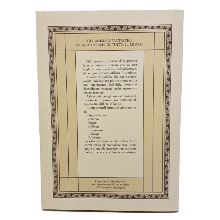 Gli animali fantastici negli ex libris