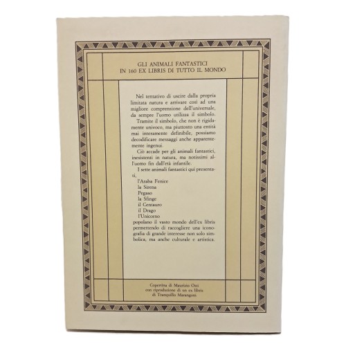 Gli animali fantastici negli ex libris