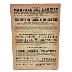 La rifinizione dei tessuti di lana e dei tessuti autarchici 2