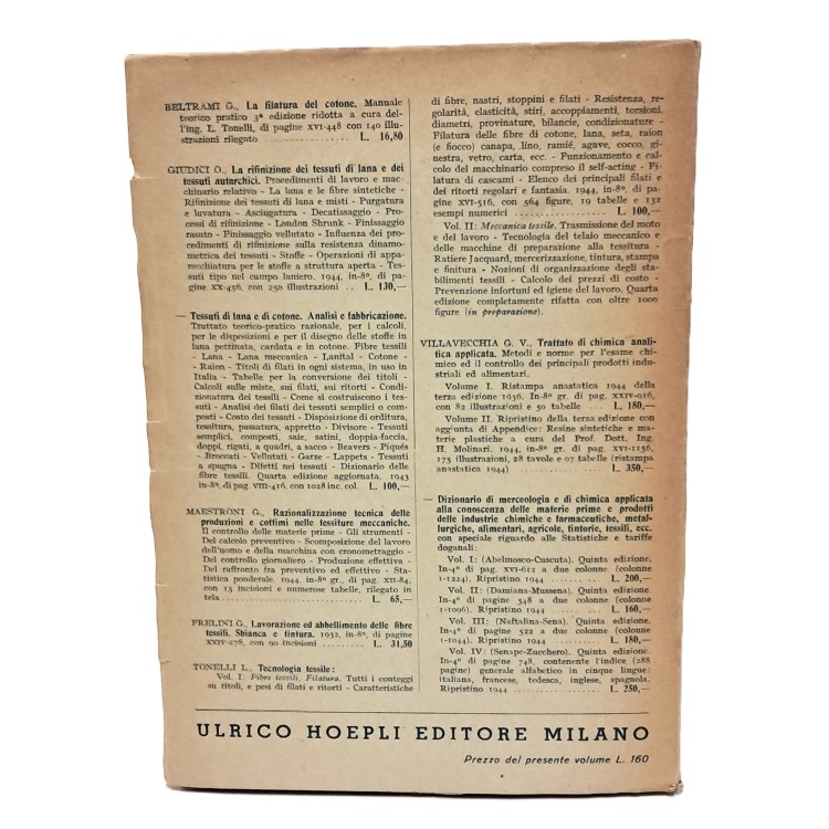 Chimica analitica applicata all'industria tessile e tintoria