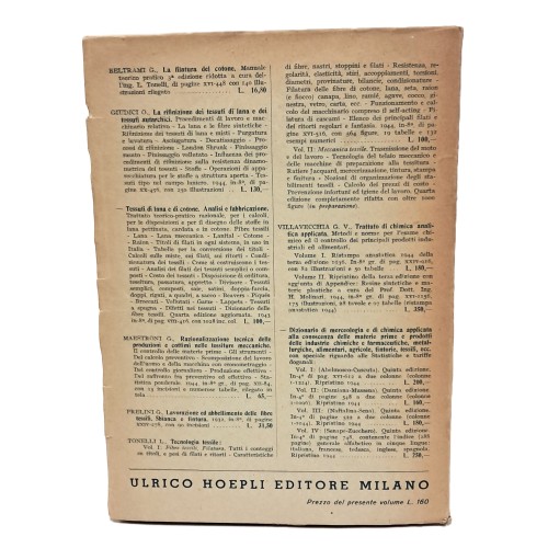 Chimica analitica applicata all'industria tessile e tintoria