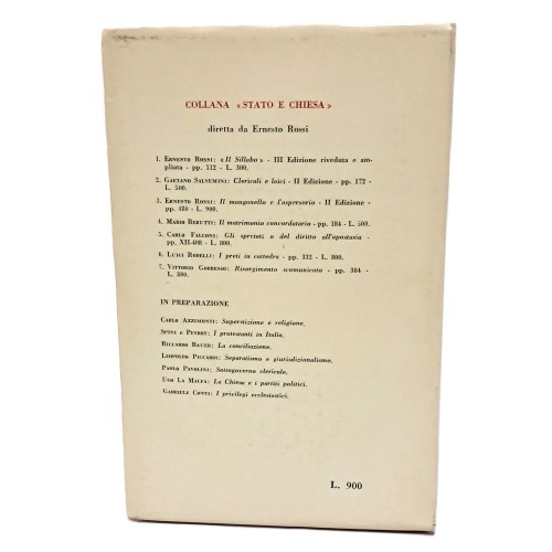 Il manganello e l'aspersorio