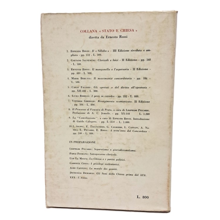 A trent'anni dal Concordato