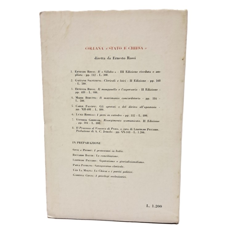 Il processo al vescovo di Prato