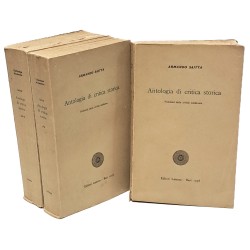 Antologia di critica storica I-III