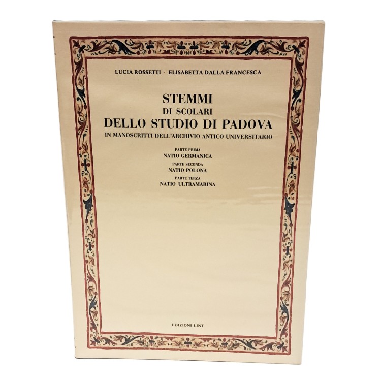 Stemmi di scolari dello studio di Padova in manoscritti dell'archivio antico universitario