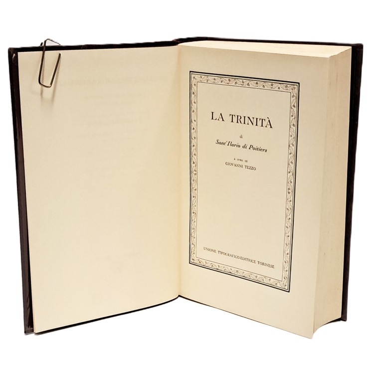 La trinità di Sant'Ilario di Poitiers