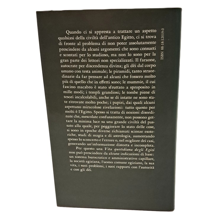 Vita quotidiana degli egizi