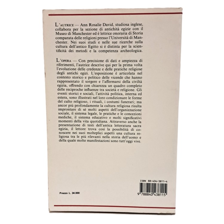 Misteri egizi. Religione e società nell'antica terra dei faraoni