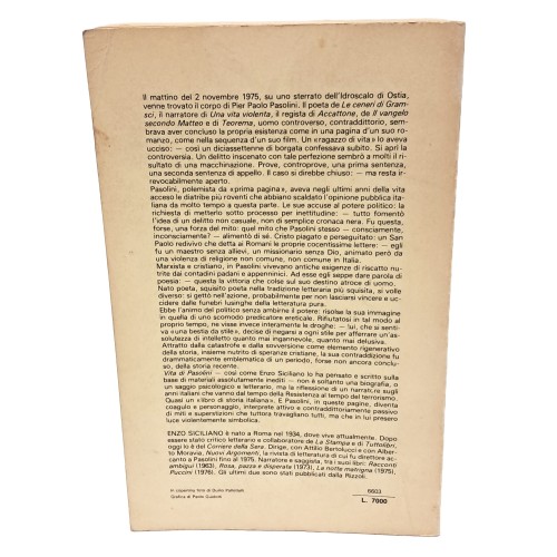Vita di Pasolini