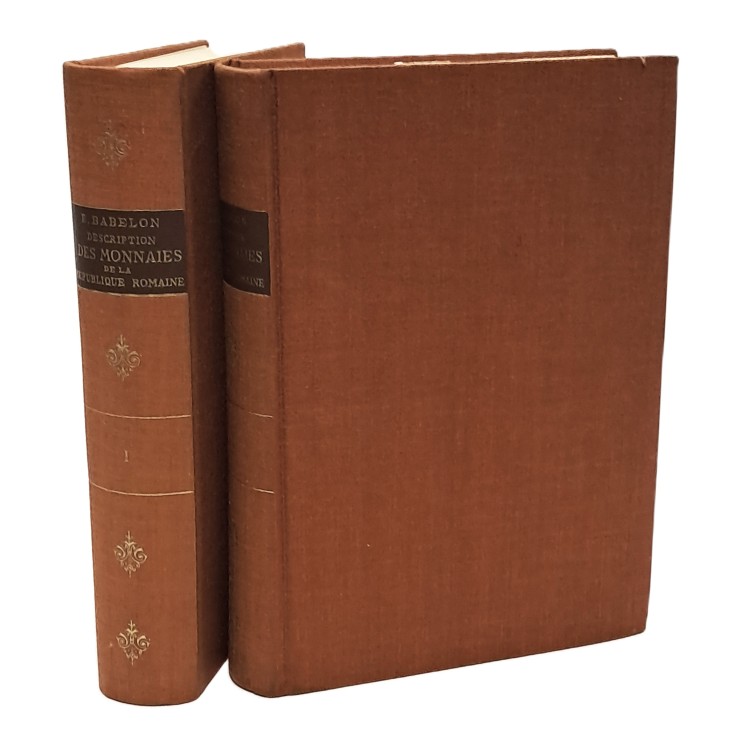 Description historique et chronologique des monnaies de la République romaine I-II