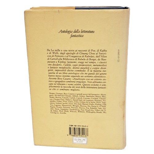 Antologia della letteratura fantastica