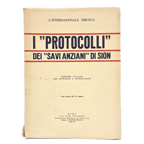 I "Protocolli" dei "savi anziani di Sion"