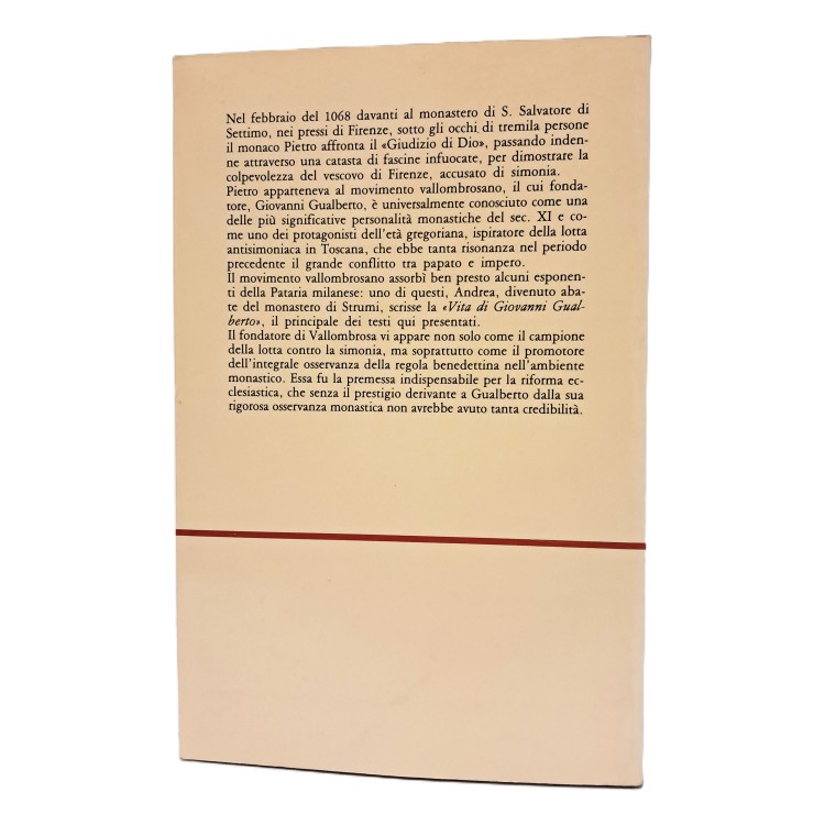 Alle origini di Vallombrosa. Giovanni Gualberto nella società dell'XI secolo