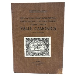 Elenco degli edifici monumentali opere d'arte e ricordi storici esistenti nella Valle Camonica