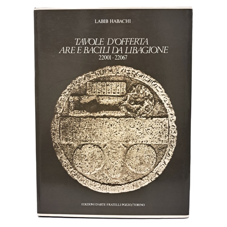 Tavole d'offerta are e bacili da libagione 22001-22067