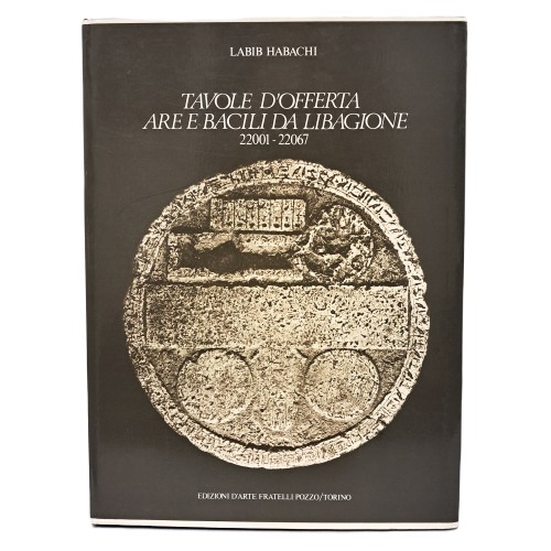 Tavole d'offerta are e bacili da libagione 22001-22067