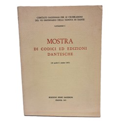 Mostra di codici ed edizioni dantesche