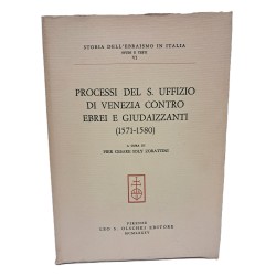 Processi del S. Uffizio di Venezia contro ebrei e giudaizzanti (1571-1580)