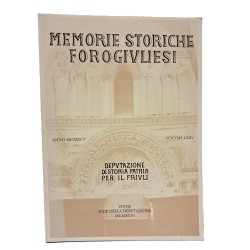 Memorie Storiche Forogiuliesi volume LXXV