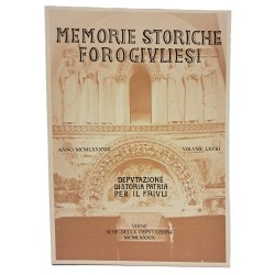 Memorie Storiche Forogiuliesi volume LXVIII