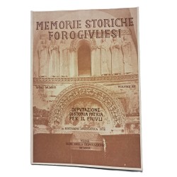 Memorie Storiche Forogiuliesi volume XV