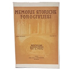 Memorie Storiche Forogiuliesi volume LI
