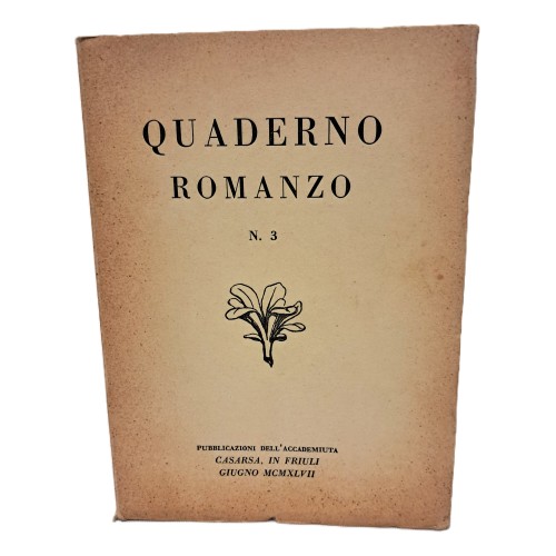 Quaderno romanzo numero 3