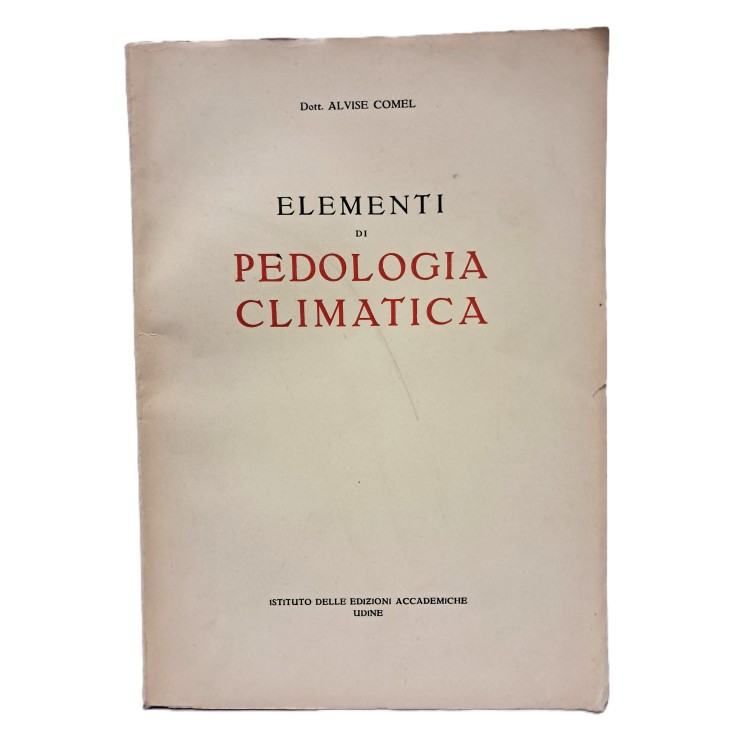 Elementi di pedologia climatica