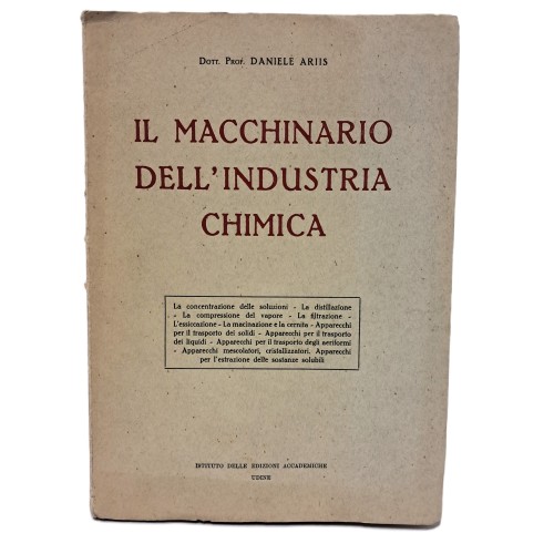Il macchinario dell'industria chimica