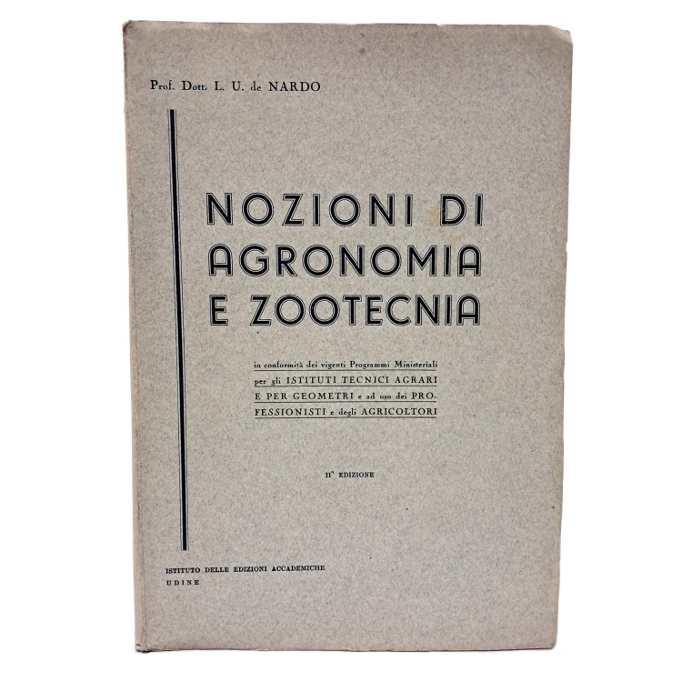 Nozioni di agronomia e zootecnia