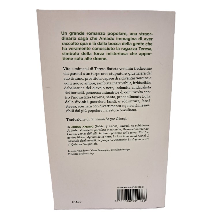 Teresa Batista stanca di guerra