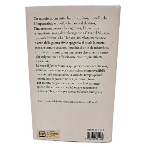 Nera schiena del tempo