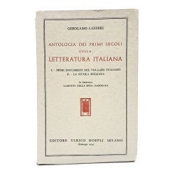 Antologia dei primi secoli della letteratura italiana