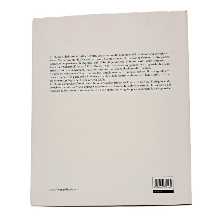 Francesco Salviati miniatore. Il pontificale di Giovanni Grimani