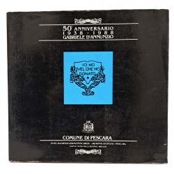 50° anniversario 1938-1988 Gabriele d'Annunzio