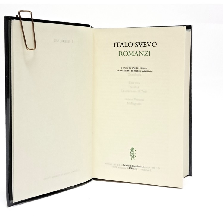 Italo Svevo. Romanzi