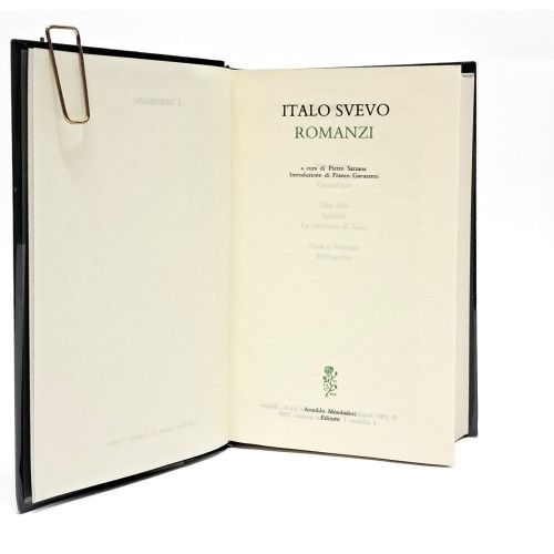 Italo Svevo. Romanzi
