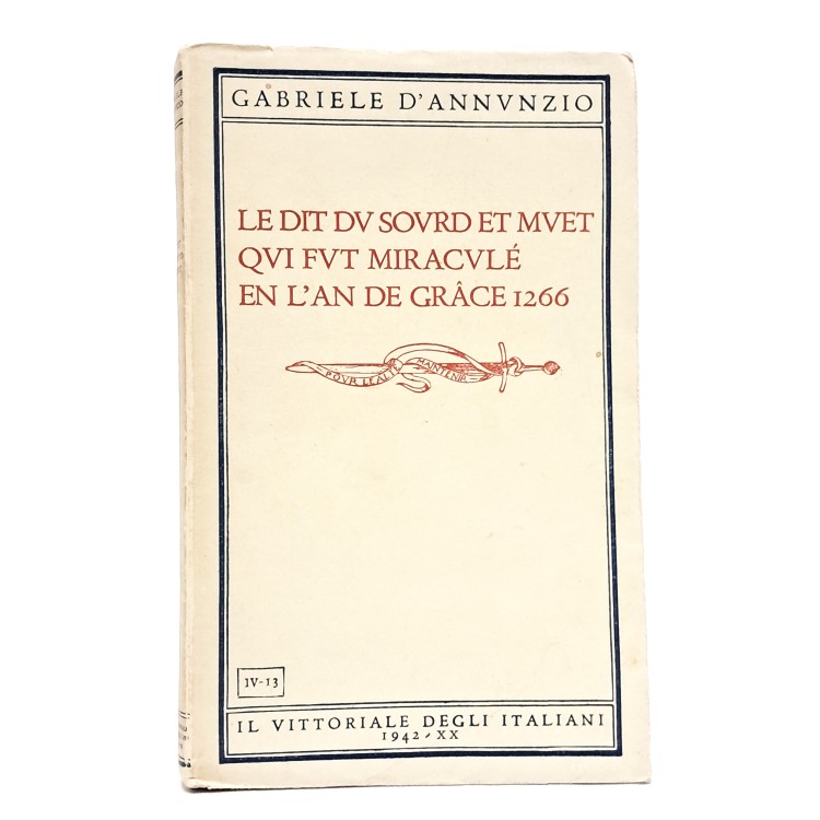 Le dit du sourd et muet qui fut miraclé en l'an de grace 1266