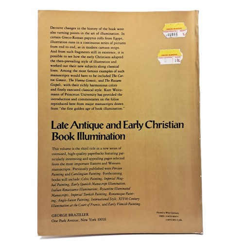 Late antique and early Christian book illumination