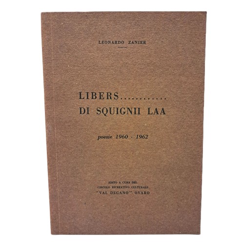Libers di squignii laa poesie 1960-1962
