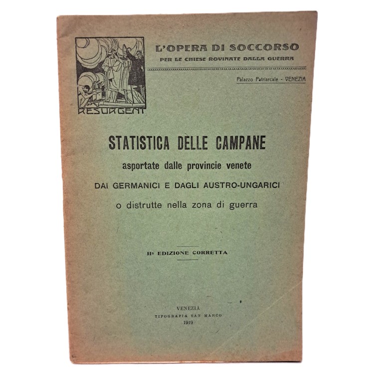 Statistica delle campane asportate dalle provincie venete